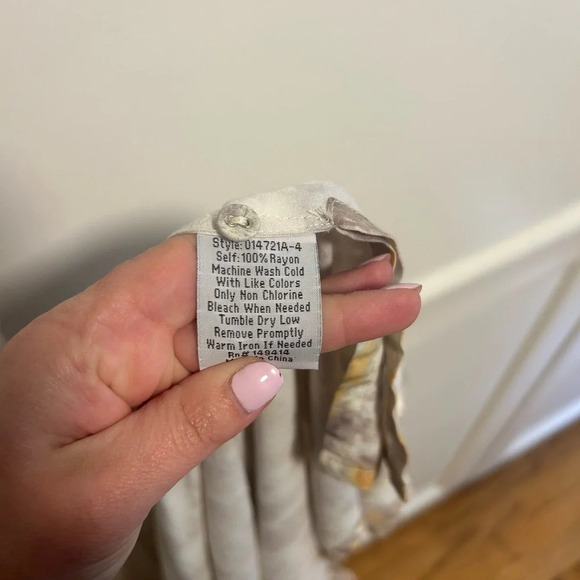 Johnny Was Relaxed Button Up Top - Picture 7 of 7